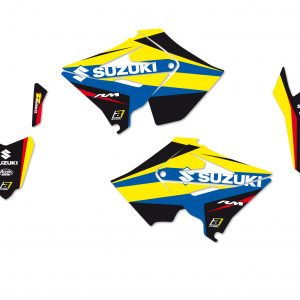 BLACKBIRD RACING Kit Adesivi Dream 4 SUZUKI RM 125-250 Polisport Restyle – 2321N