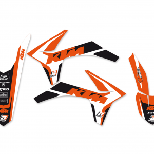 BLACKBIRD RACING Kit Adesivi Dream 4 KTM SX-SXF 11-12 / EXC 12-13 – 2537N