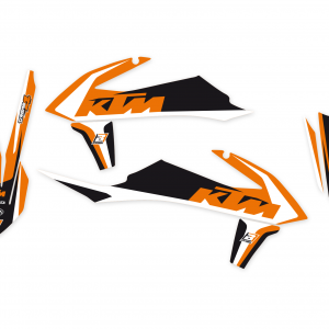 BLACKBIRD RACING Kit Adesivi Dream 4 KTM SX-SXF 19-22 / EXC 20-22 – 2547N