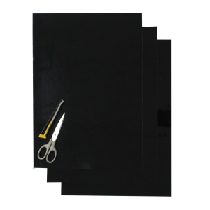 BLACKBIRD RACING Kit Fogli 3pz – Liscio Nero Various – 5051/20