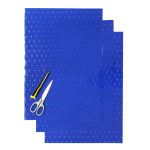BLACKBIRD RACING Kit Fogli 3pz – Forato Blu Various – 5052/70