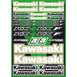 BLACKBIRD RACING Kit Adesivi Universali KAWASAKI Various – 5430
