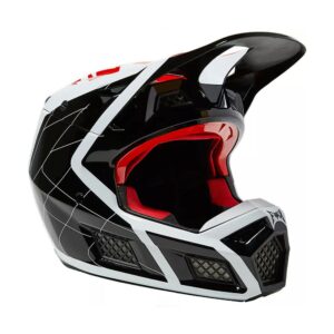 Fox V3 RS Celz Helmet Ece – Red/Black/white L