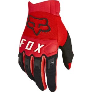 Fox Dirtpaw Glove – fluorescent red