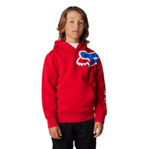 Fox Youth Toxsyk Pullover Fleece – flame red